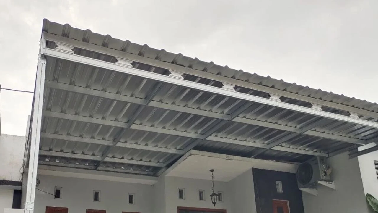 cara menghitung biaya pasang kanopi baja ringan per meter