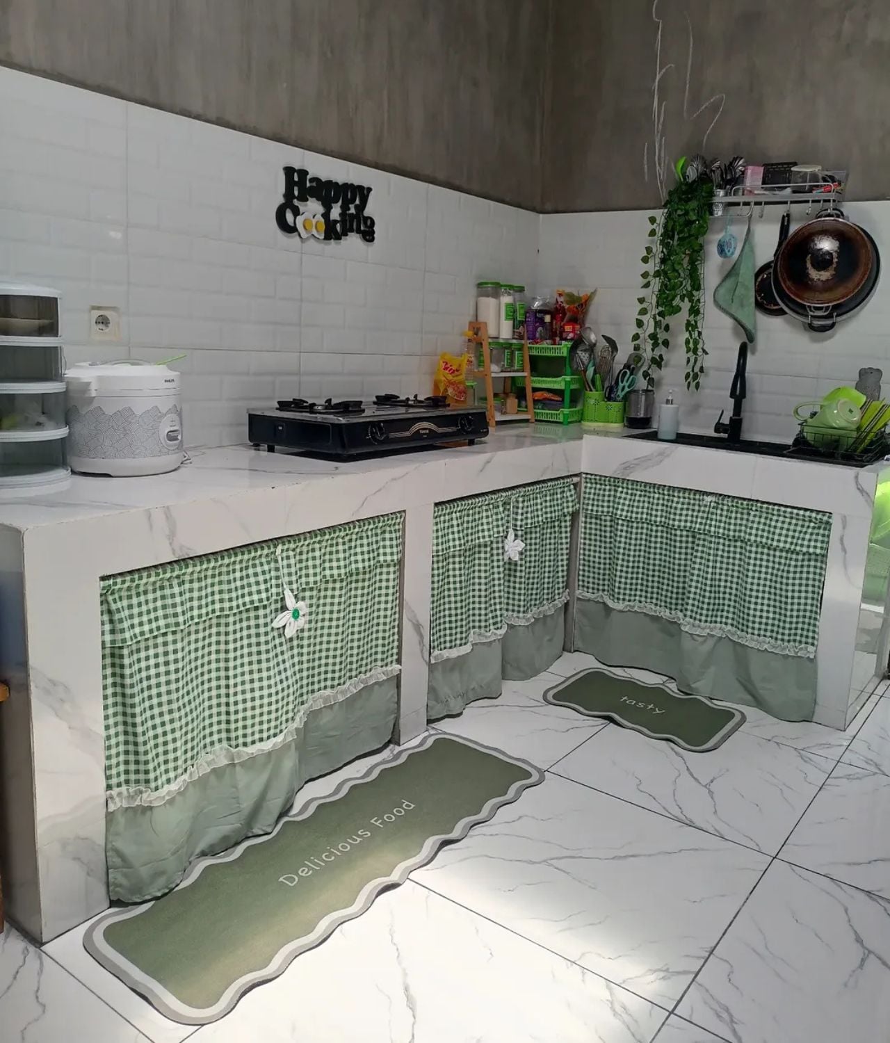 Desain Keramik Lantai Dapur Sederhana