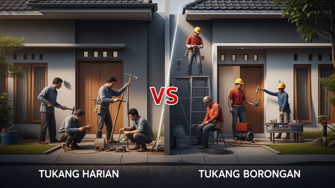 Lebih Baik Pilih Tukang Harian atau Borongan untuk Renov Rumah? Ini Untung Ruginya!