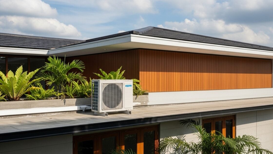 6 Cara Aman Pasang Outdoor AC di Atap Rumah 6 Cara Aman Pasang Outdoor AC di Atap Rumah