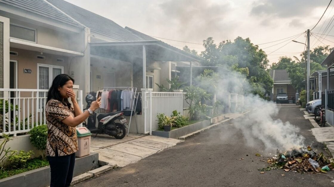 Cara Lapor Tetangga yang Bakar Sampah Sembarangan di Lingkungan Perumahan Cara Lapor Tetangga yang Bakar Sampah Sembarangan di Lingkungan Perumahan