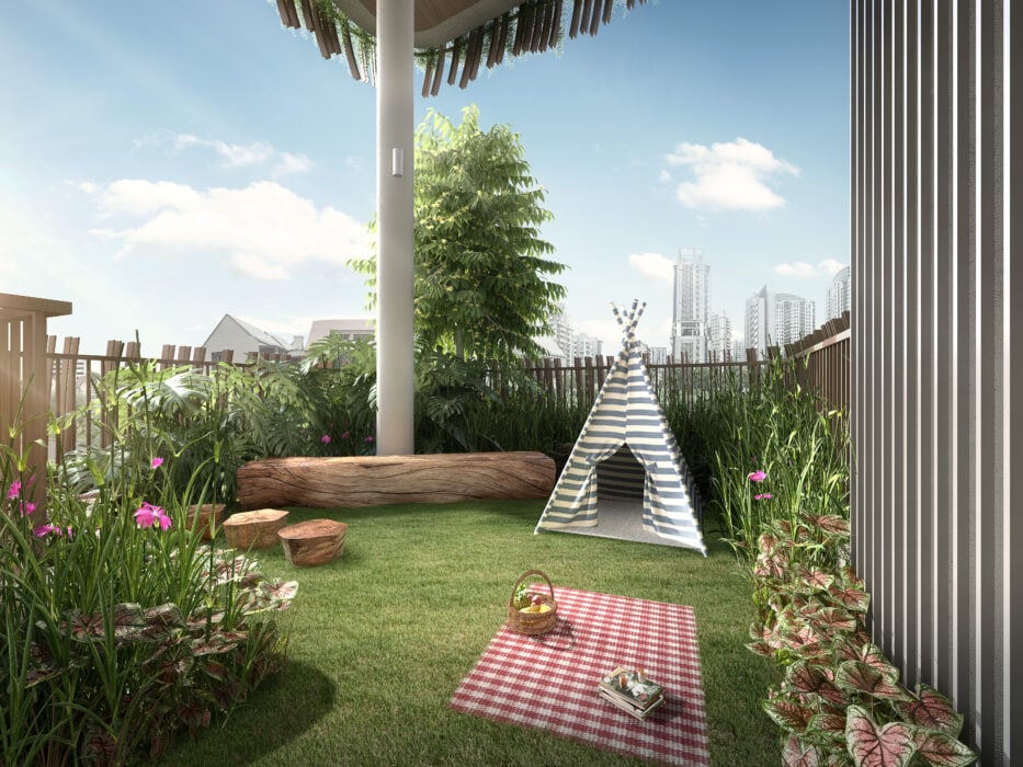 Children's sky garden enchante