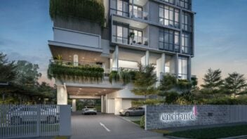 enchante condo entrance