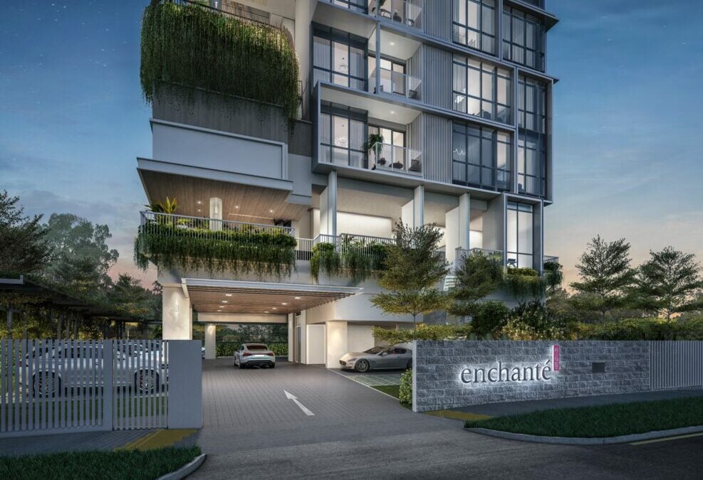 enchante condo entrance