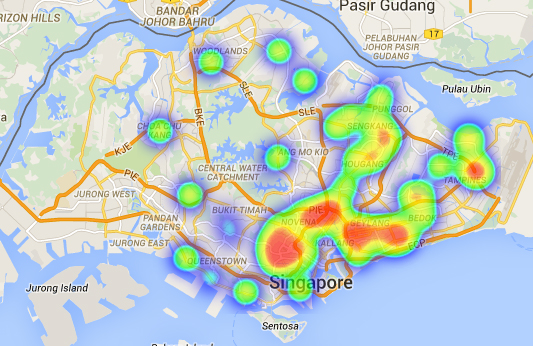 99co magic behind listrank algorithm heatmap property real estate singapore