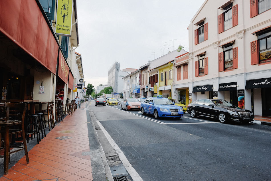 East Coast katong singapore small streets