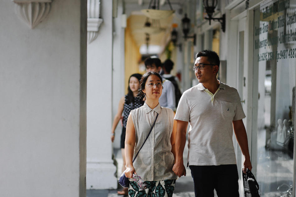 East Coast katong singapore pedestrians singapore