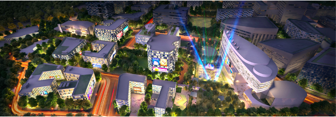Picture of Managing Singapore’s Media Landscape, Mediapolis. Credit: JTC