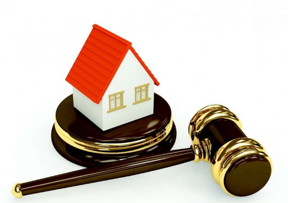House on Auction Gavel