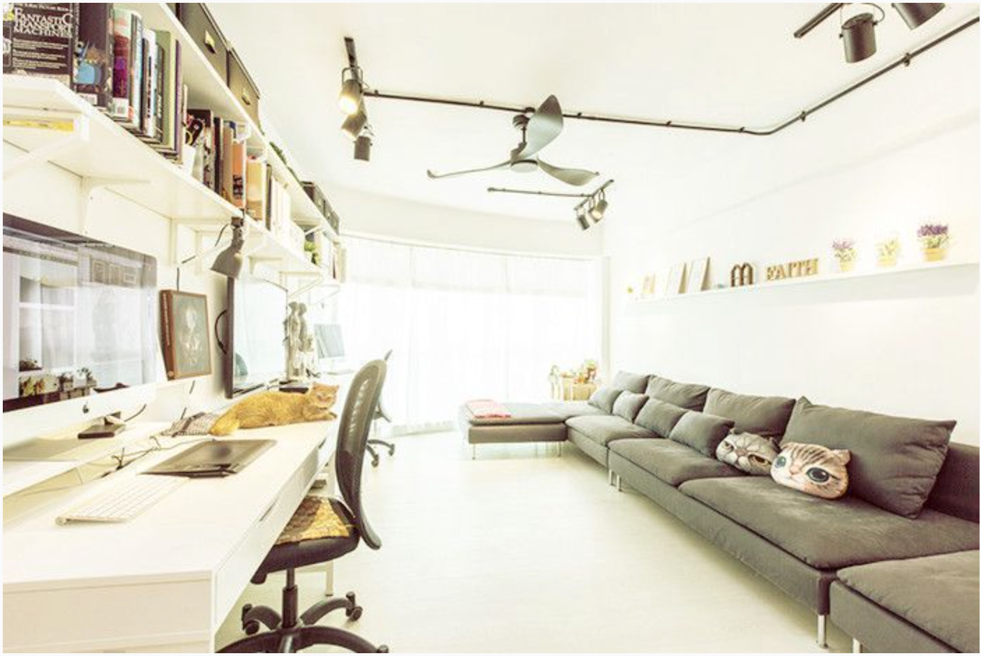 House Tour A Creative Couple S Dreamy Ikea Filled Flat 99 Co