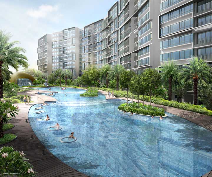 Parc Olympia is situated in the Eastern part of Singapore