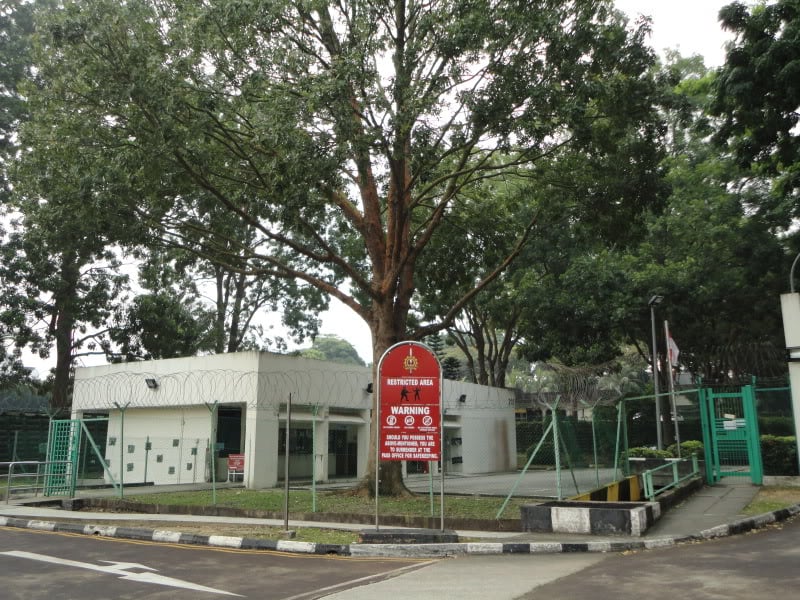 Ayer Rajah Camp is tucked away in a corner of Portsdown Road and near to the current MediaCorp premises