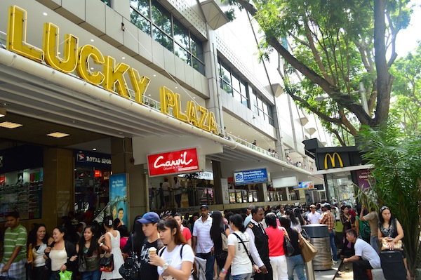 Walking around Orchard Road on a Sunday is an absolute no-go