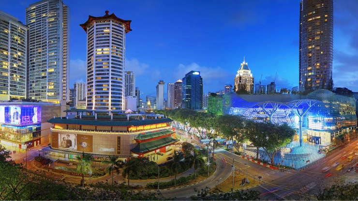 Orchard Road has the distinction of being one of the premier shopping destinations in the world