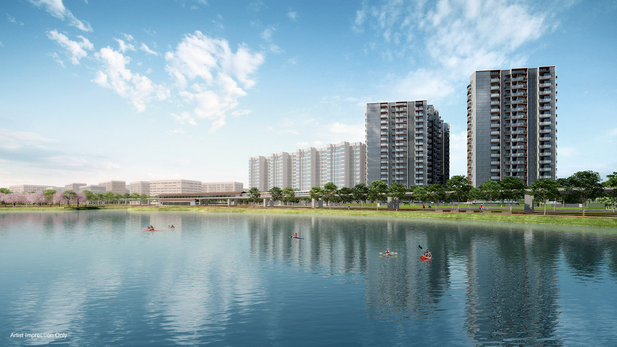 Strategically located next to the Jurong Lake, Lake Grande is the newest condo to be launched
