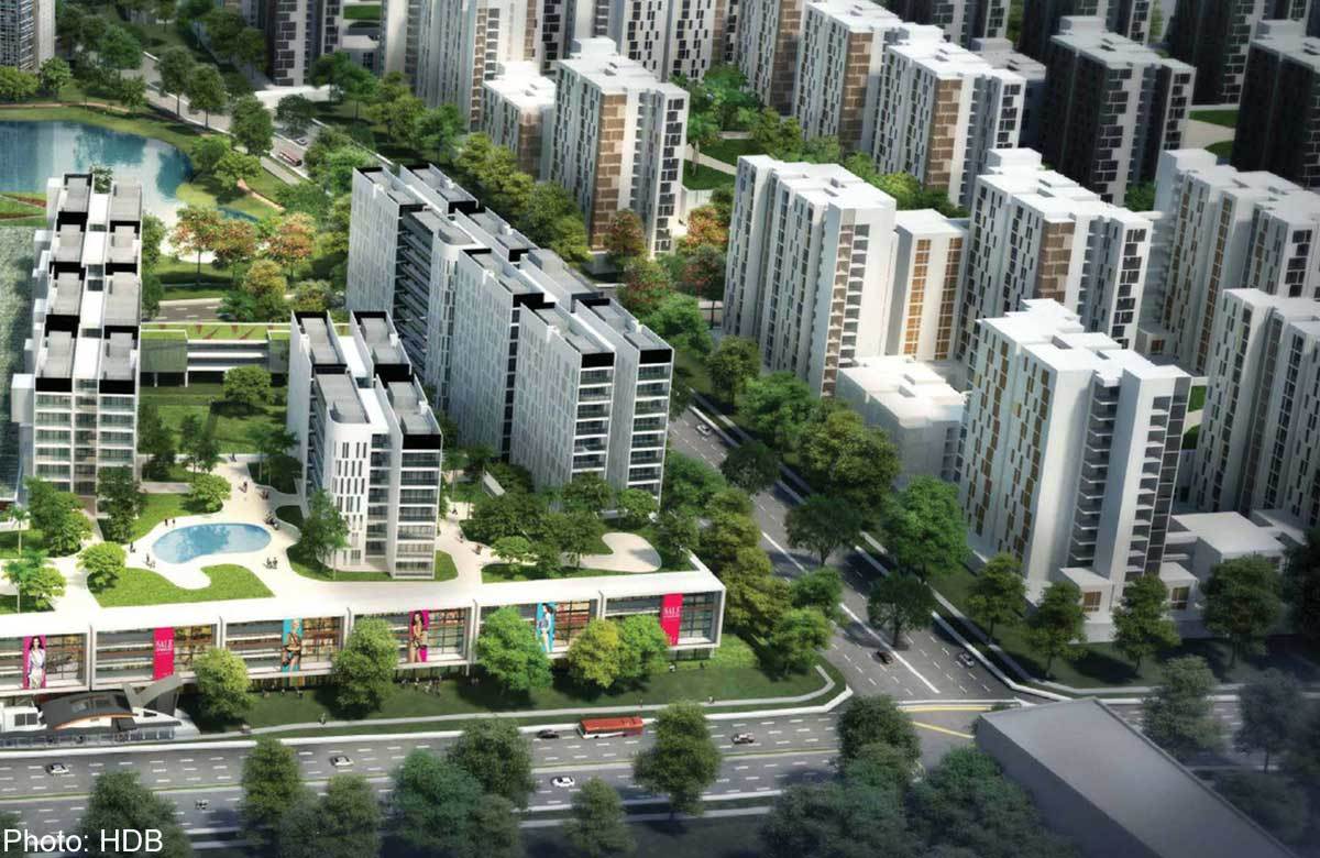 Bidadari is currently the most popular public housing estate