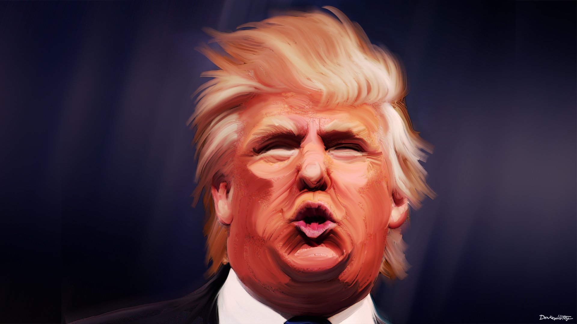 As ridiculous as Donald Trump is, there is a gain in truth in the tactics he employs