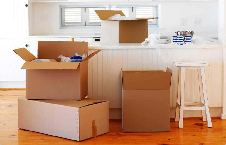 boxes of things