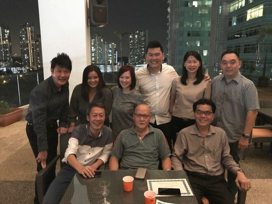 Alan does regular meetups after work to connect with his team of property agents