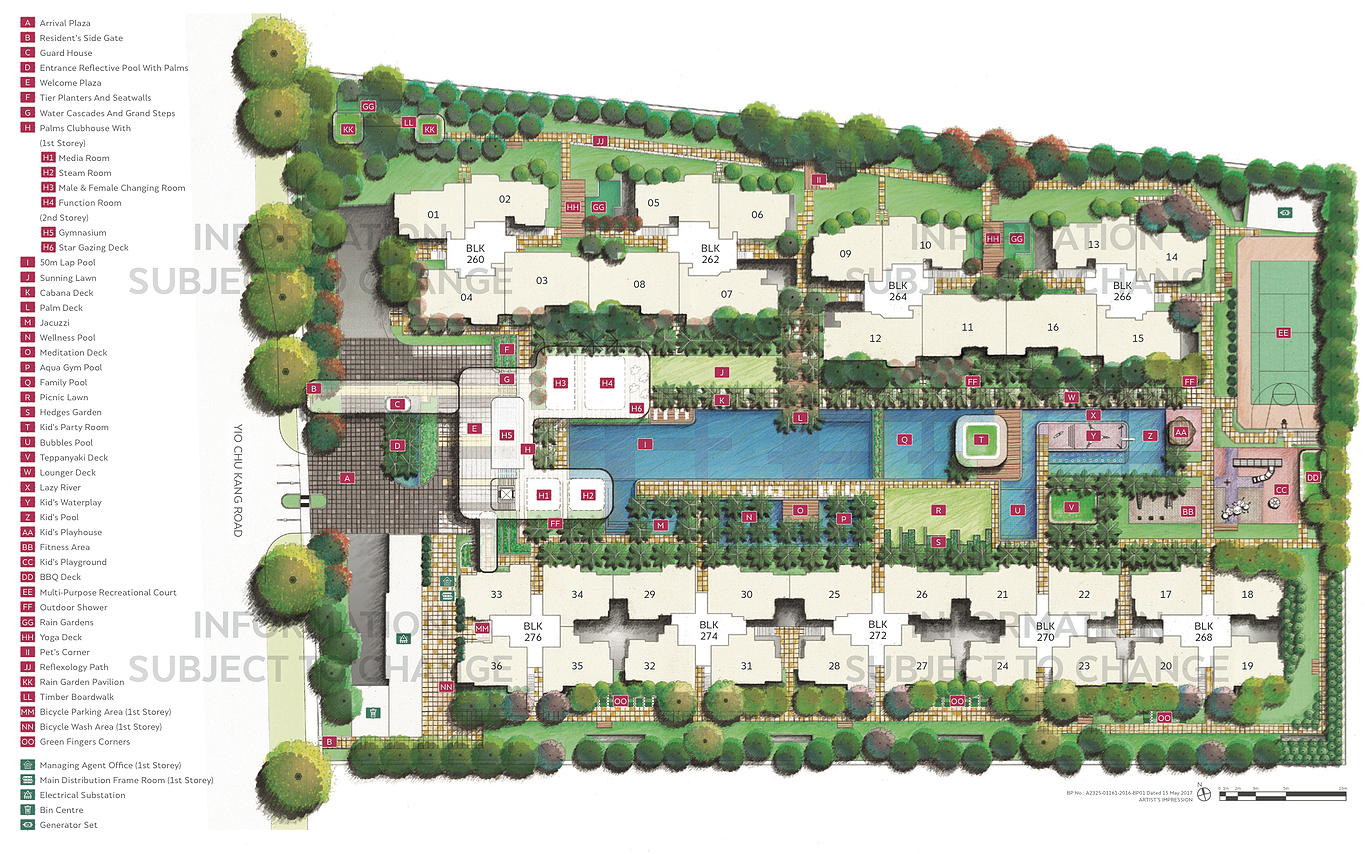 Hundred Palms Residences Site Plan