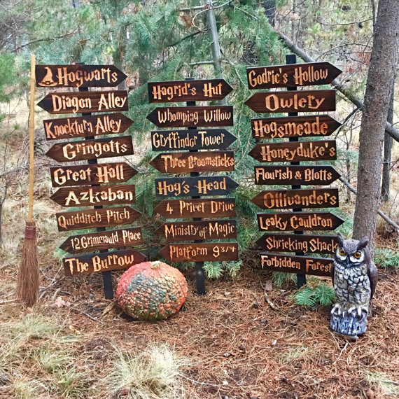 Harry Potter Signage