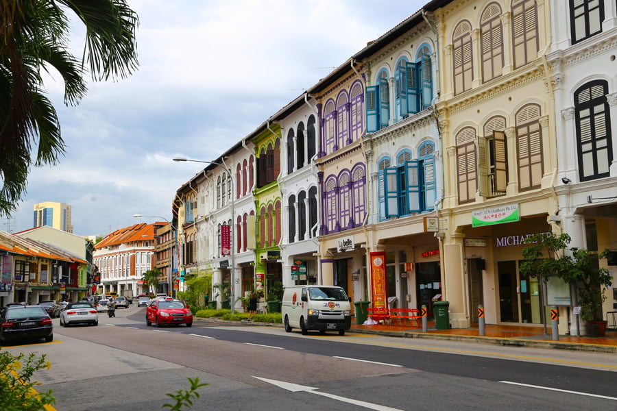 Shophouses in Tanjong Pagar
