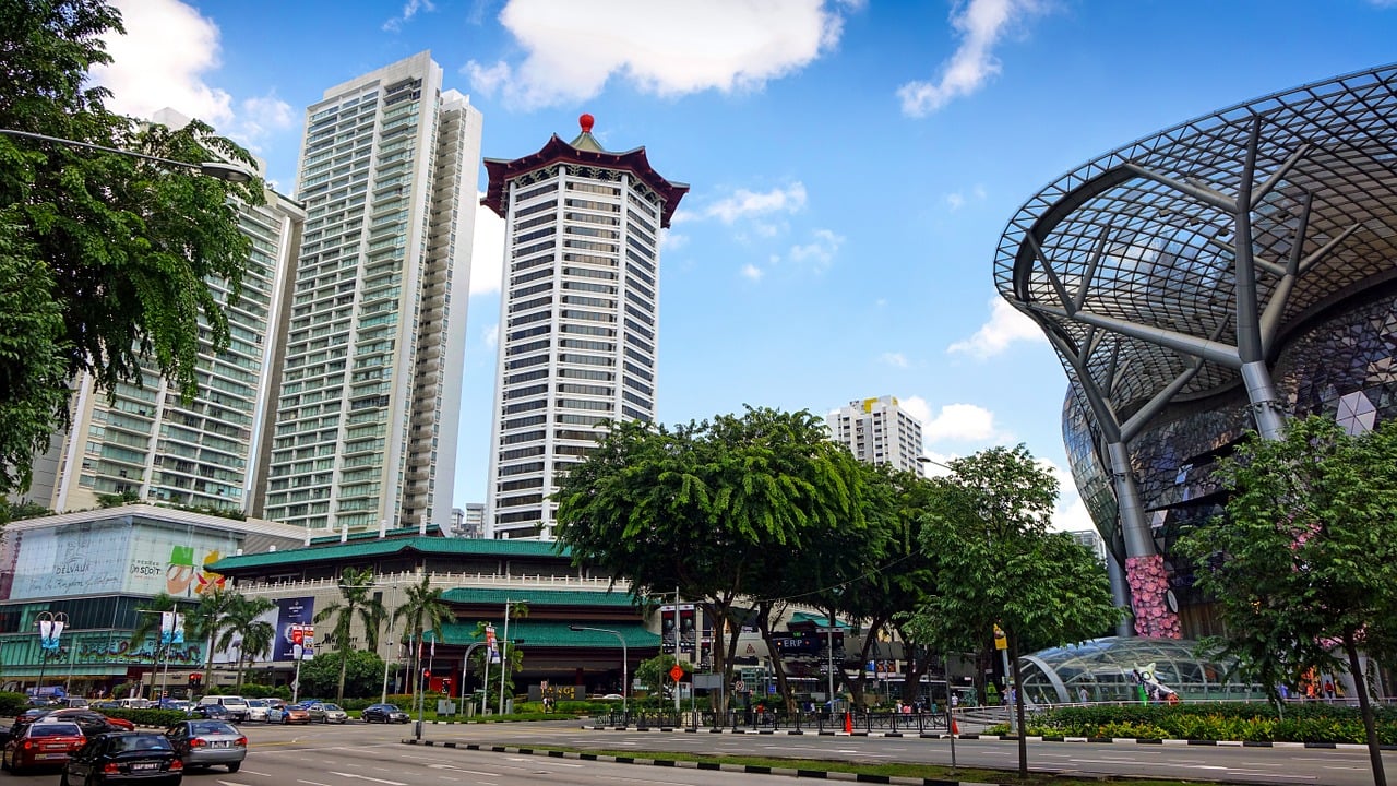 The ritzy and much vaunted Orchard Road