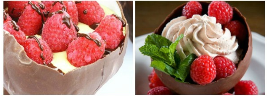 diy balloon chocolate bowls