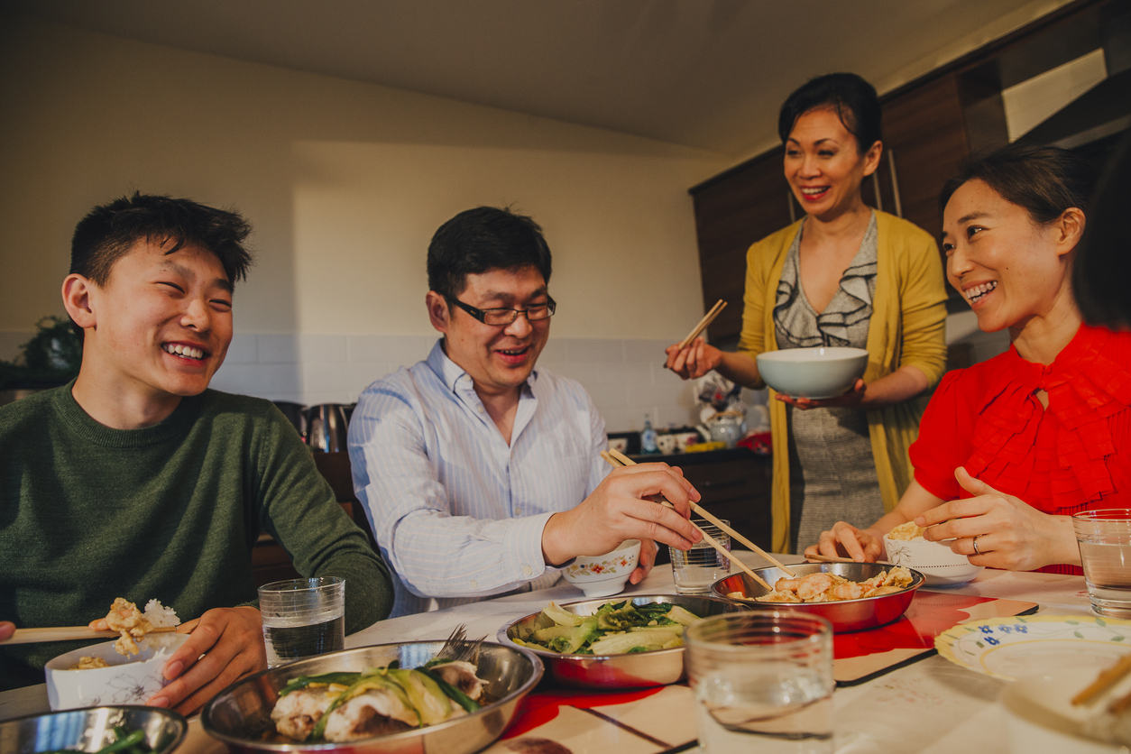 new year resolutions dinner home