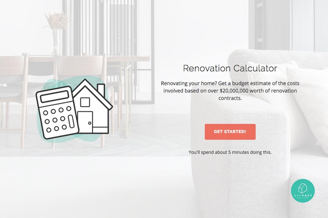 Renovation calculator find your ideal renovation budget range 99.co