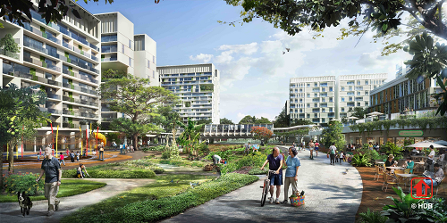 hdb cycle path