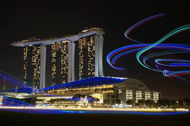 fly LED kite singapore