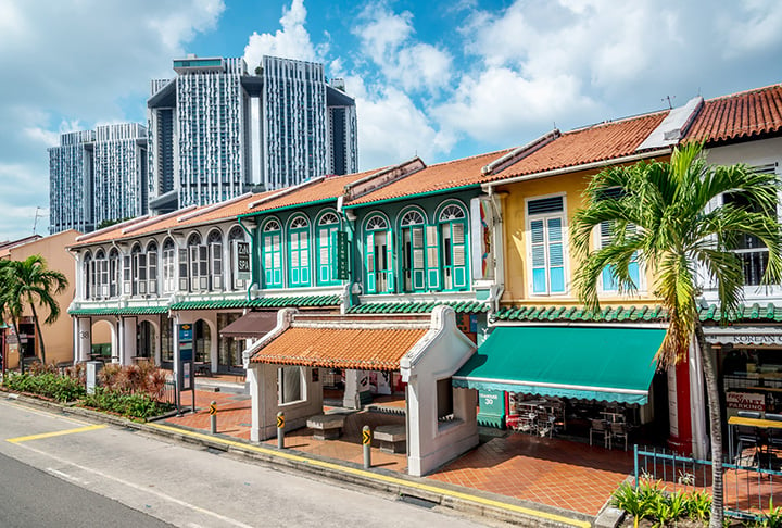 Shophouse in Singapore