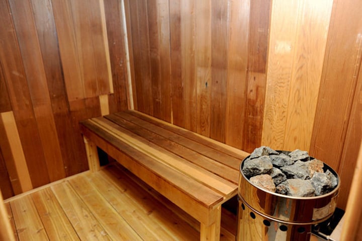 Condo facilities sauna