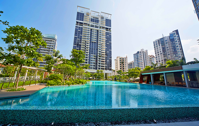 Cyan condo in District 10