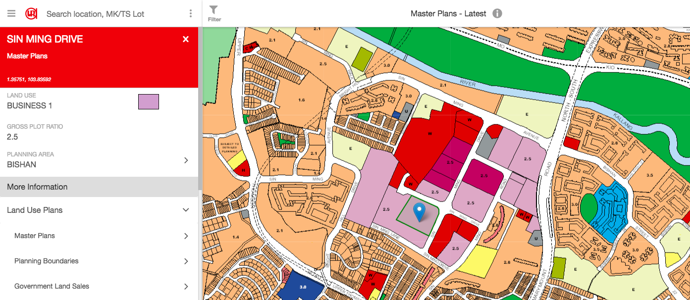 URA Master Plan - Sin Ming