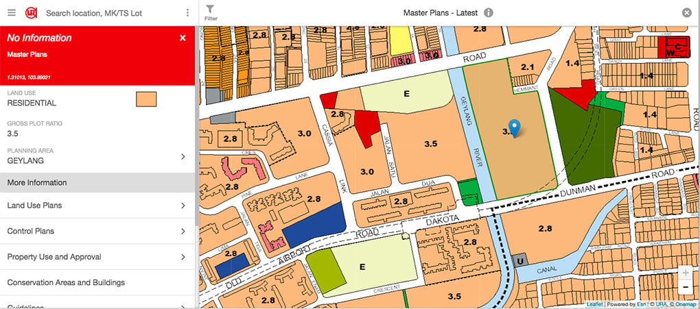 URA Master Plan