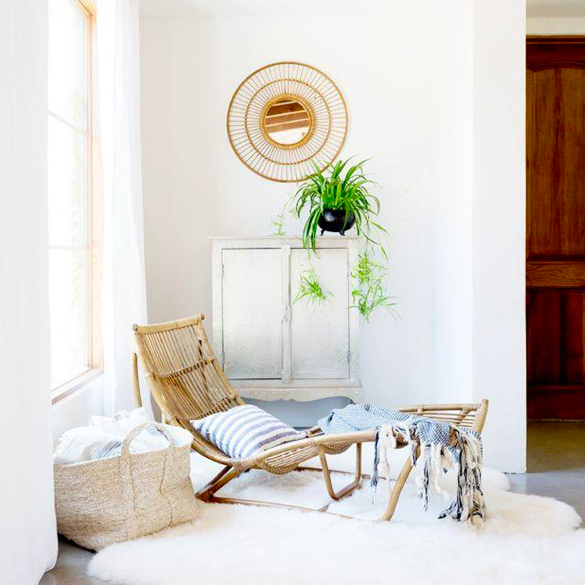 Natural materials for neutral tones