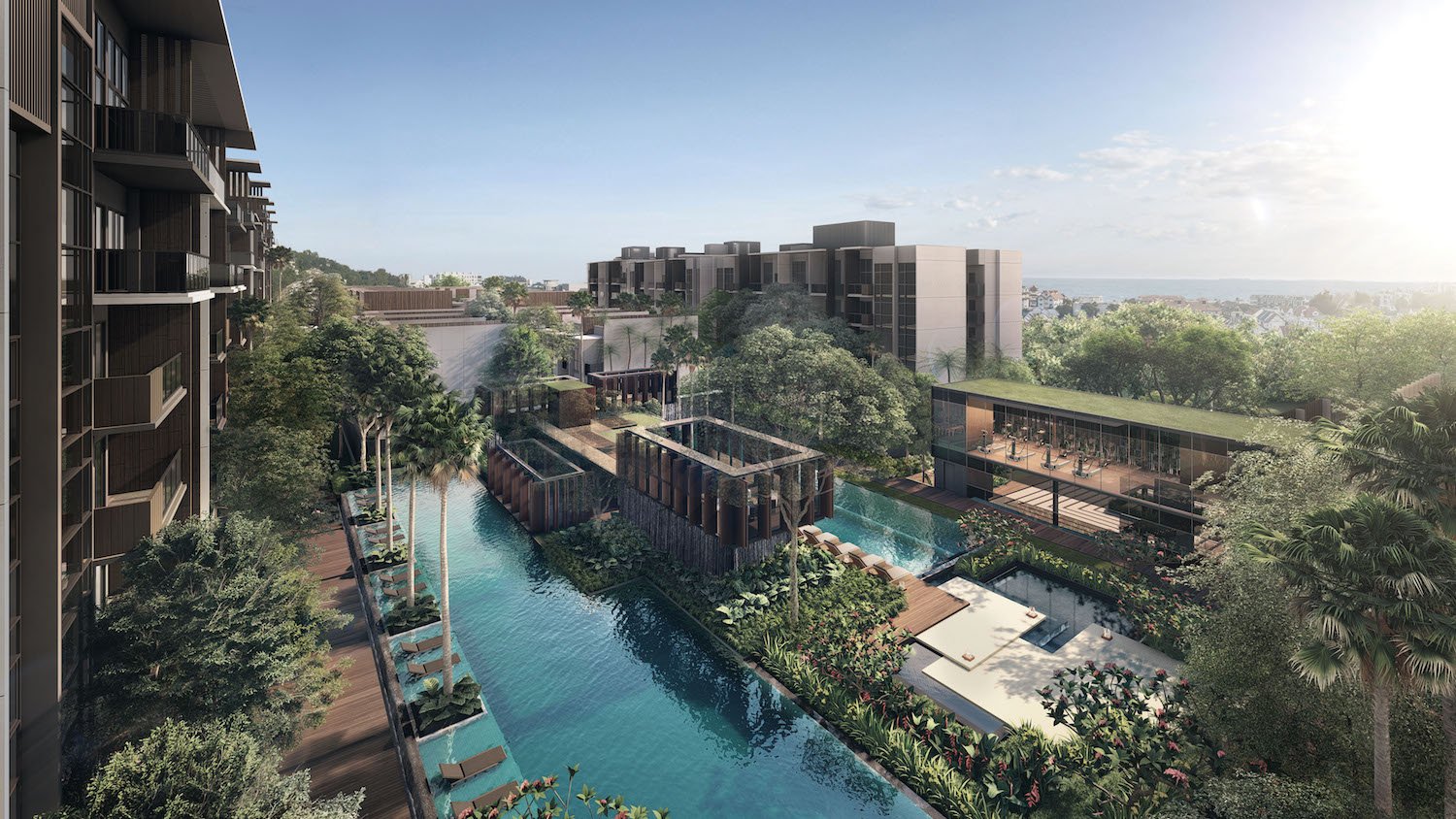 kent ridge hill residences brings your city living with a hillside address