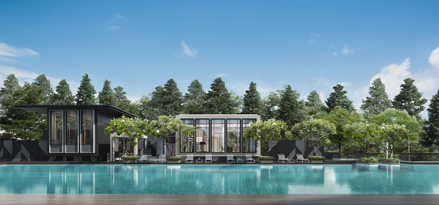picturesque views of the pool at mayfair modern