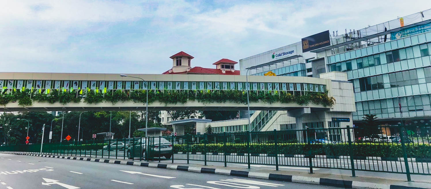 Street view shot of Bukit Timah Road