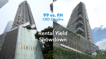 CBD condos freehold 99-year rental yield