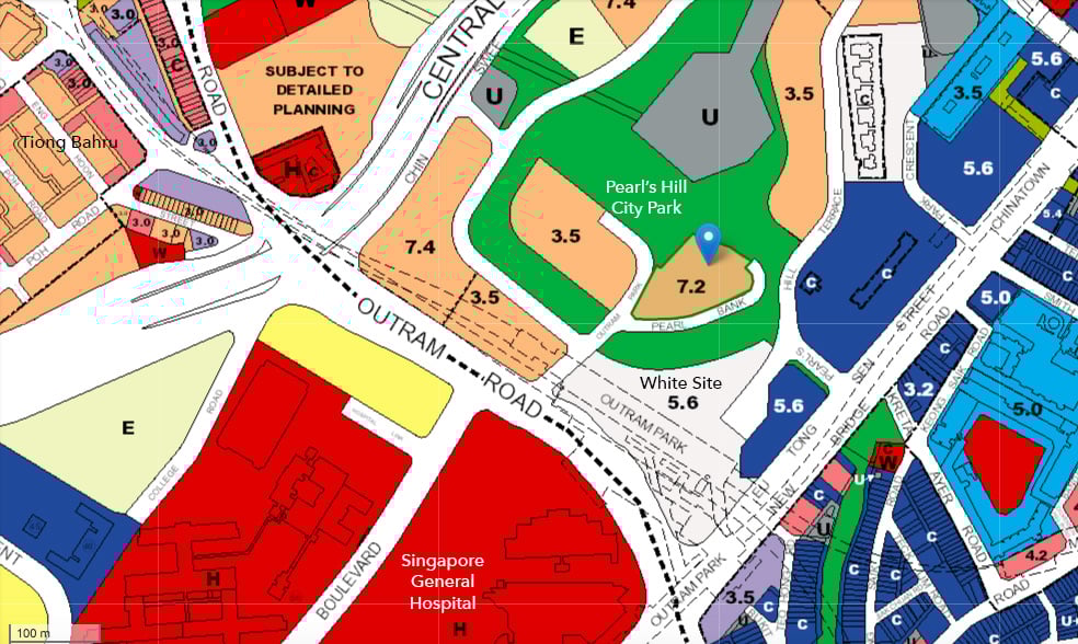 Outram Park future development URA