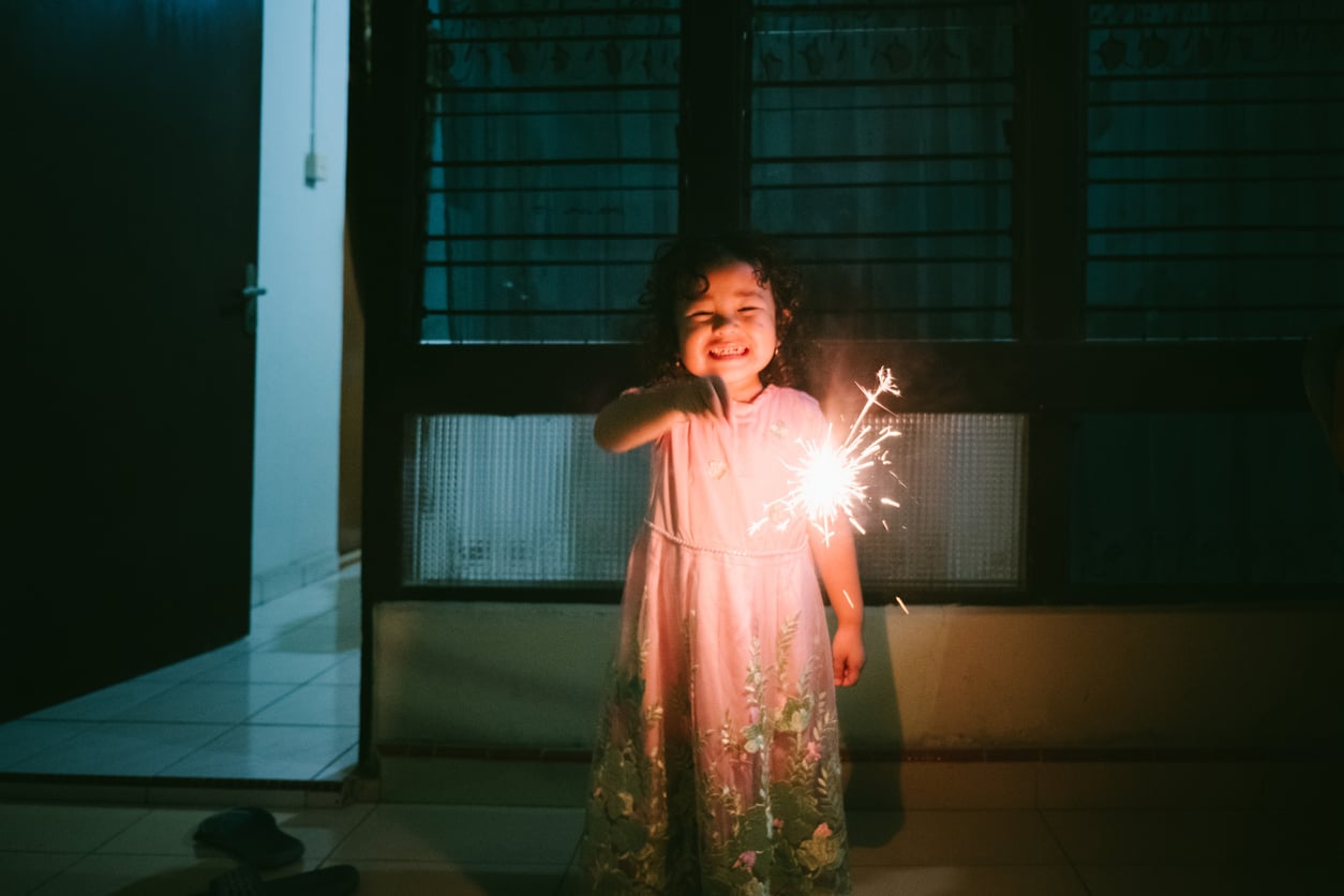 child who sparks joy