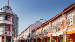 Commercial properties along Keong Saik Road