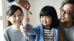 Kid getting house keys