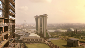 residents at marina get to enjoy the marina bay view