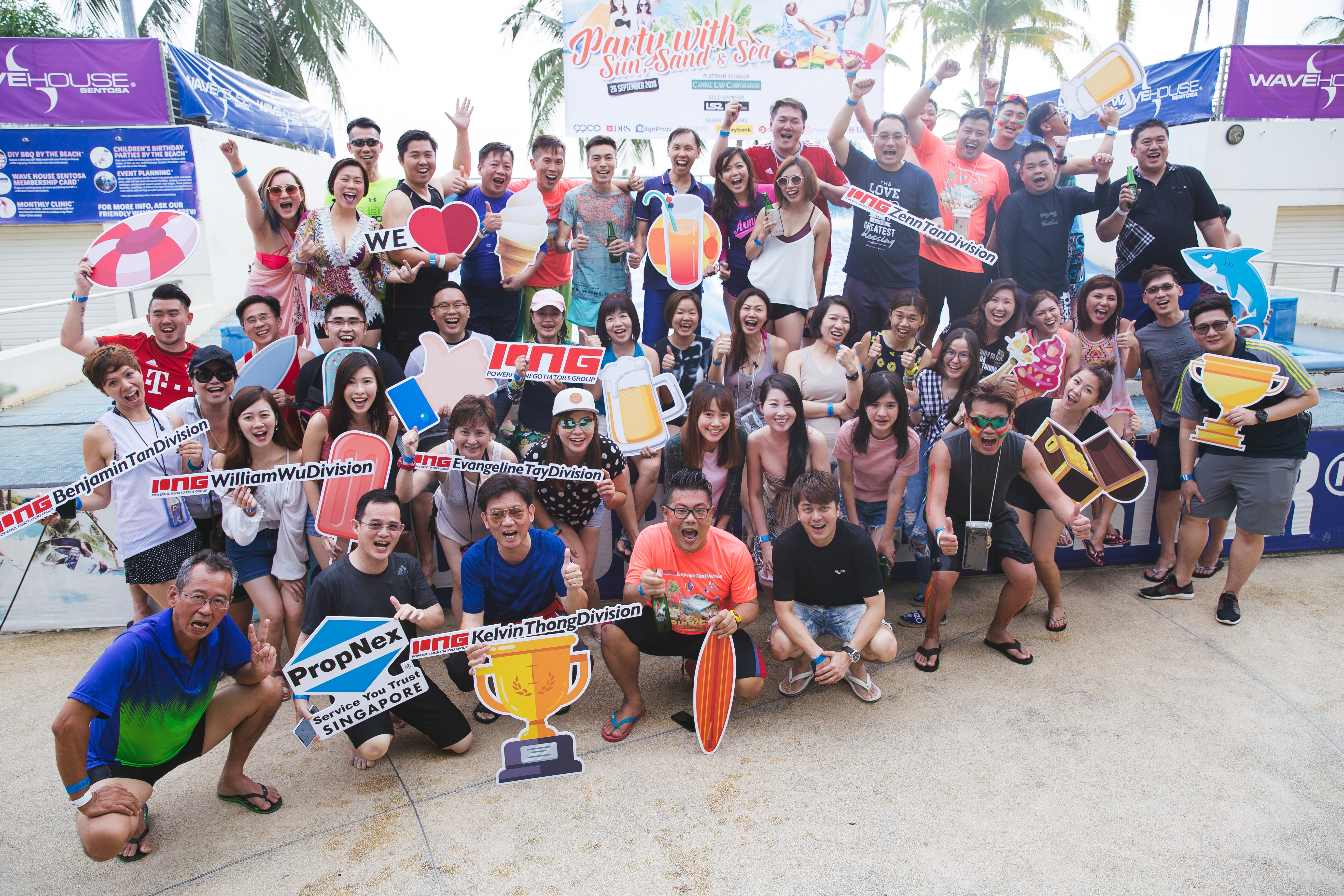 PropNex company Fun Day