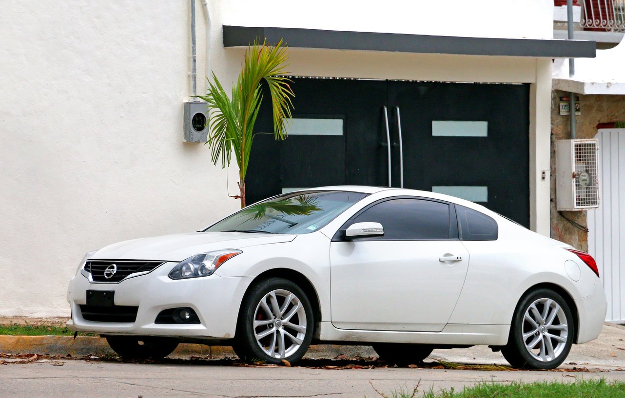 car outside of house