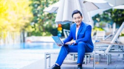 Aaron Wan is a successful property agent